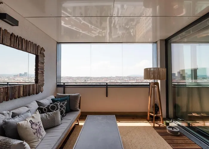 Apartment Luxus über Den Wolken, 18. Stock Mit Klimaanlage Und Garage Wien