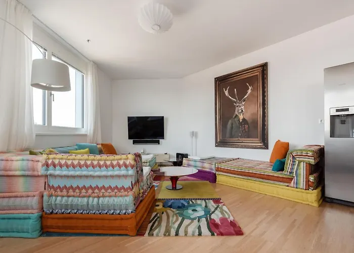 Luxus über Den Wolken, 18. Stock Mit Klimaanlage Und Garage Apartment