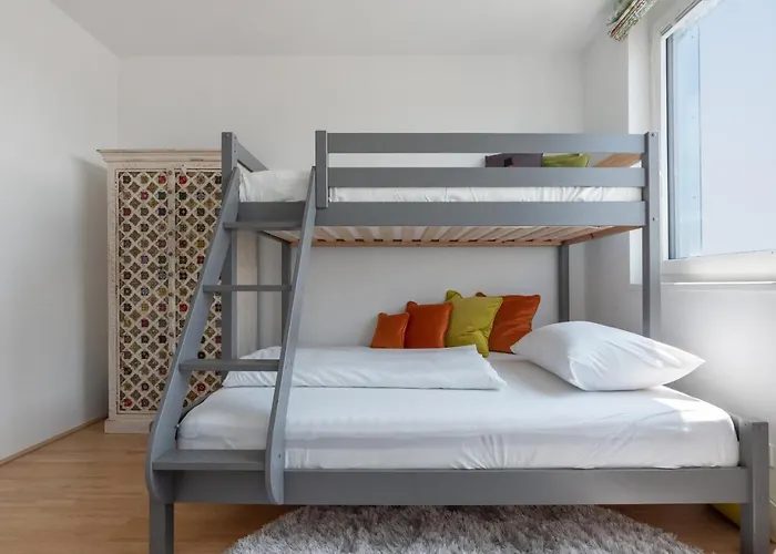 Apartment Luxus über Den Wolken, 18. Stock Mit Klimaanlage Und Garage Wien